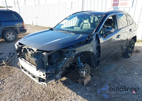 2020 Toyota Rav4 Hybrid Xse из США, поврежденный, VIN 2T3EWRFV3LW066733